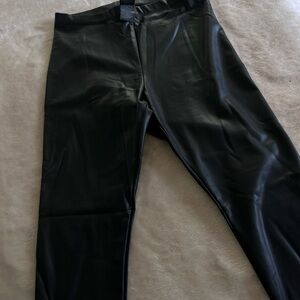 H&M leather pants